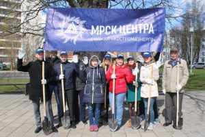 Работники Костромаэнерго высадили новые деревья на «Аллеях энергетиков» в районах области