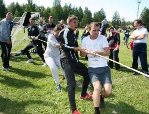 День физкультурника для семей работников Серовской ГРЭС