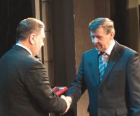 Cотруднику Курскэнерго вручена медаль ордена «За заслуги перед Отечеством»
