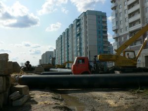 Восточный филиал компании «Квадра» завершает реконструкцию тепломагистрали по улице Катукова-Стаханова в Липецке