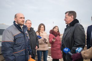 ВИЗИТ ГУБЕРНАТОРА АСТРАХАНСКОЙ ОБЛАСТИ ЖИЛКИНА А.А. НА ПЛОЩАДКУ СТРОИТЕЛЬСТВА ЗАВОДСКОЙ СЭС 15 МВТ