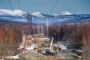 На Колыме продолжается строительство новой высоковольтной линии