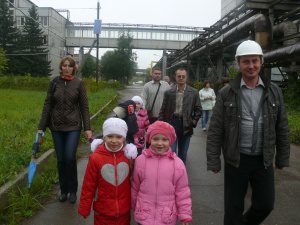 Начало учебного года первоклассники встретили на Костромской ТЭЦ-2