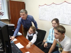 В рамках Всероссийского фестиваля #ВместеЯрче Филиал Системного оператора Вологодское РДУ провел День открытых дверей для школьников – детей сотрудников филиала