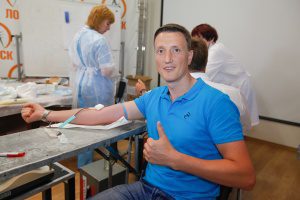 В ОАО «ЛОЭСК» прошел День донора