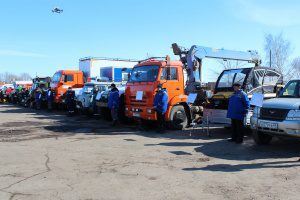 Специалисты тверского филиала МРСК Центра приняли участие в смотре техники в преддверии паводкоопасного периода и пожароопасного сезона