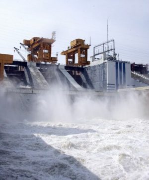 На Павловский гидроузел пришла большая вода