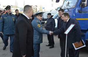 МРСК Центра приняла участие в смотре сил и средств, привлекаемых для ликвидации ЧС в Тамбовской области
