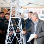 «Мособлэнерго» впервые провело учения по эвакуации техники из горящего гаражного бокса