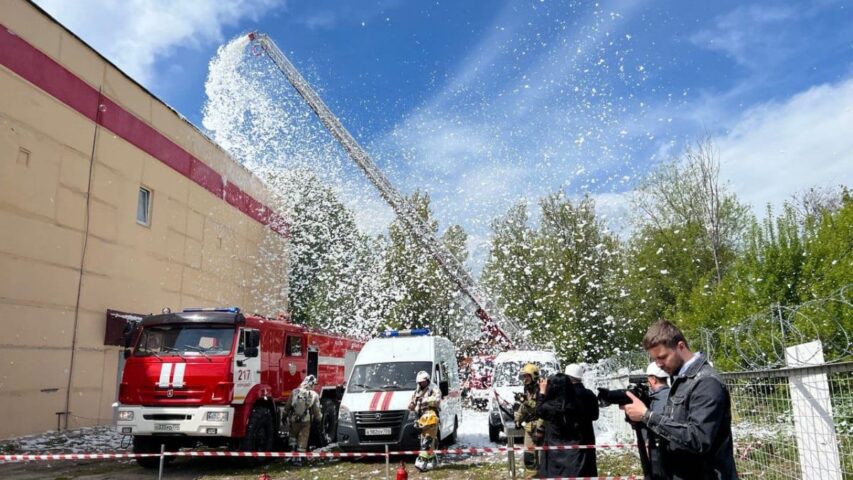 АО «Мособлэнерго» провело комплексные учения по ликвидации ЧС на подстанции в Егорьевске
