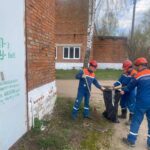 АО «Мособлэнерго» отработало противопожарные навыки персонала в Красногорске