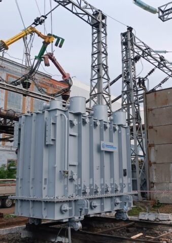 На Уфимской ТЭЦ-4 ООО «БГК» модернизируют силовой трансформатор