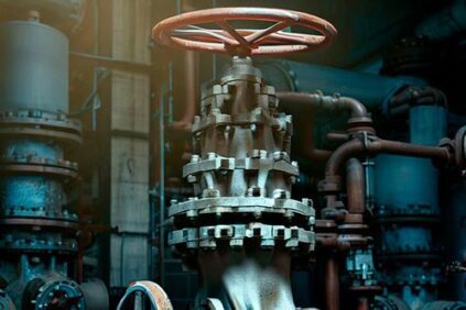 large gate valve
