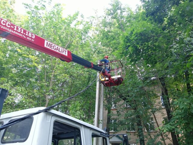 АО «Мособлэнерго» построило линию электропередачи для новых потребителей Дубны