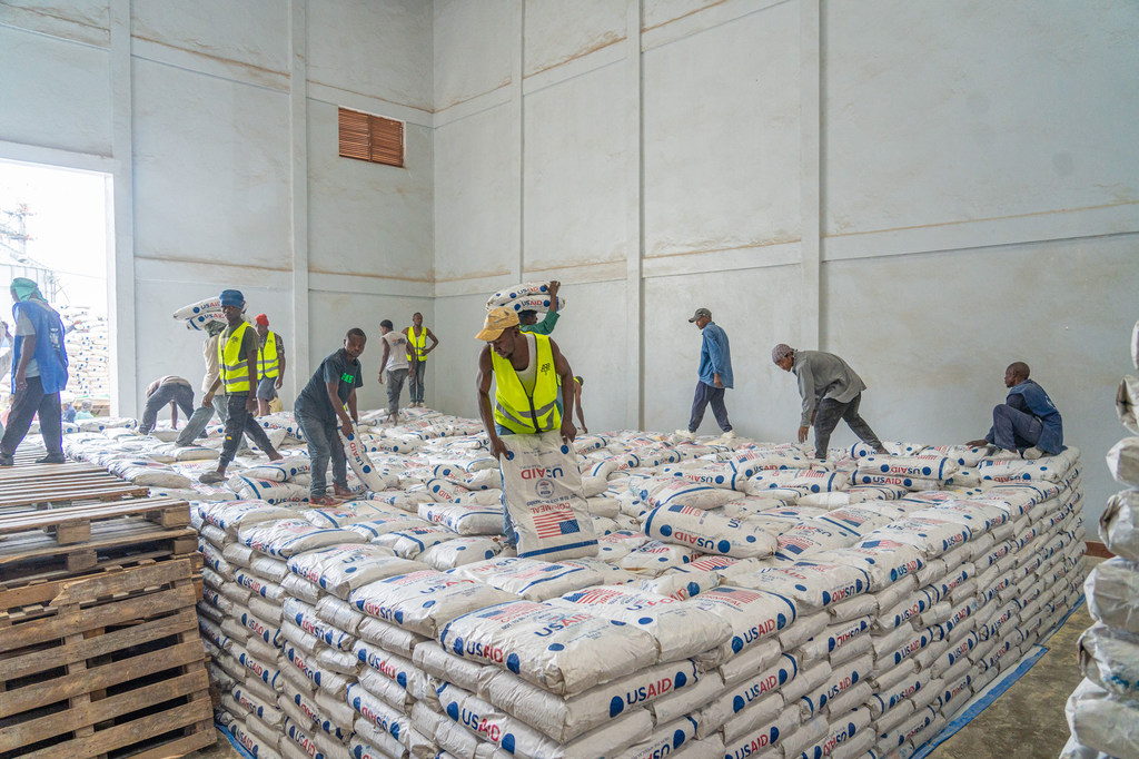 WFP продолжает оказывать продовольственную помощь в Гоме.  