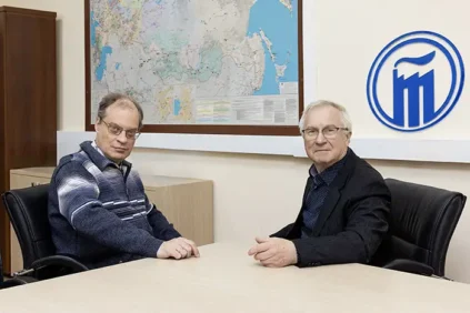 Cпециалисты отделения защиты атмосферы АО «ВТИ» Андрей Епихин и Анатолий Володин