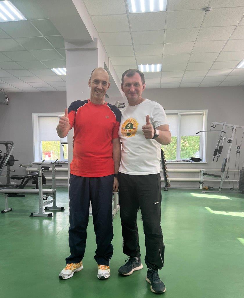Коллектив Курского РДУ сдал нормативы ГТО на золотые знаки отличия +