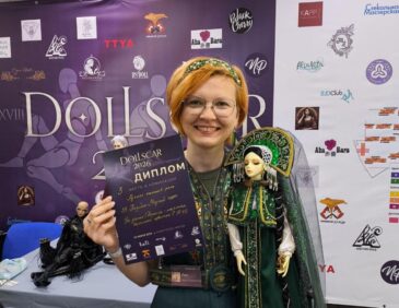 Екатерина Костина из Воронежского РДУ завоевала бронзу на фестивале шарнирных кукол 1